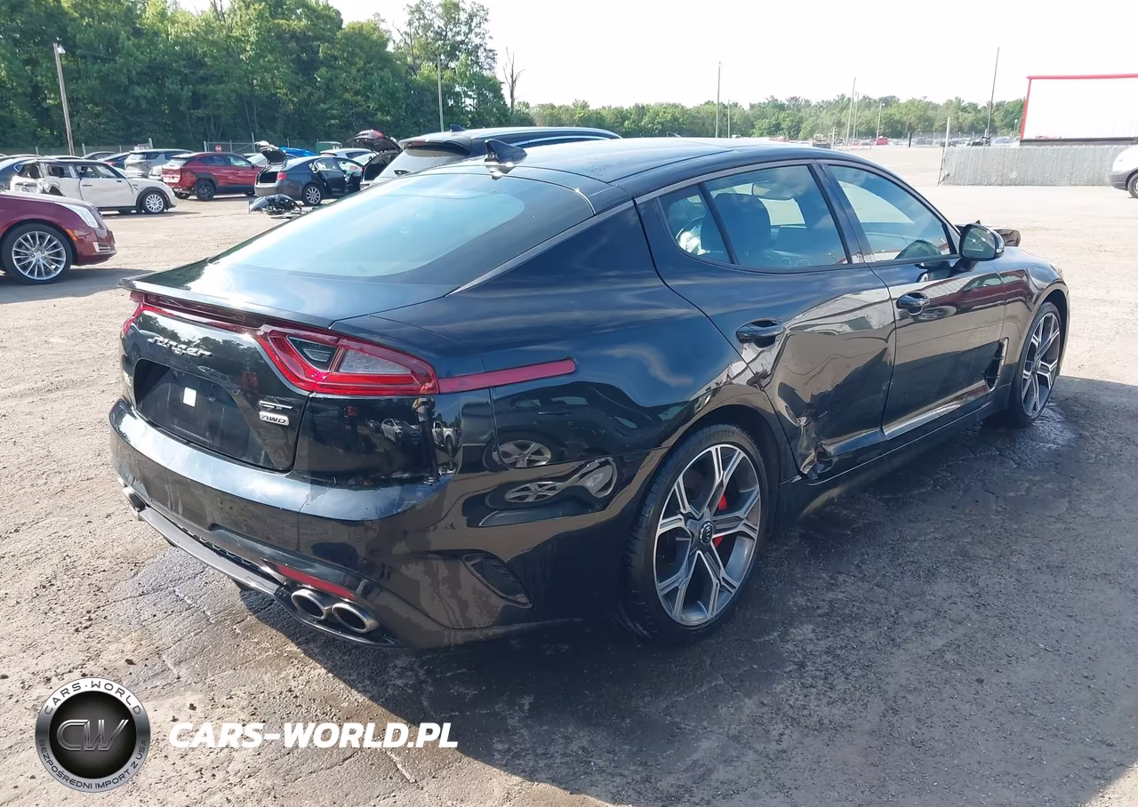 2021 Kia Stinger Gt1 VIN:KNAE45LC7M6090177 - 4