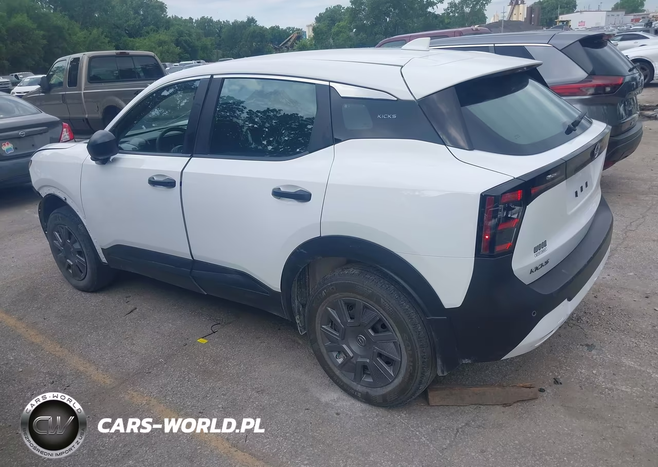 2025 Nissan Kicks S Intelligent Awd VIN:3N8AP6BB5SL325867 - 3