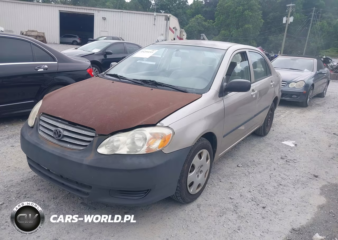2003 Toyota Corolla Ce VIN:1NXBR32E93Z086782 - 2