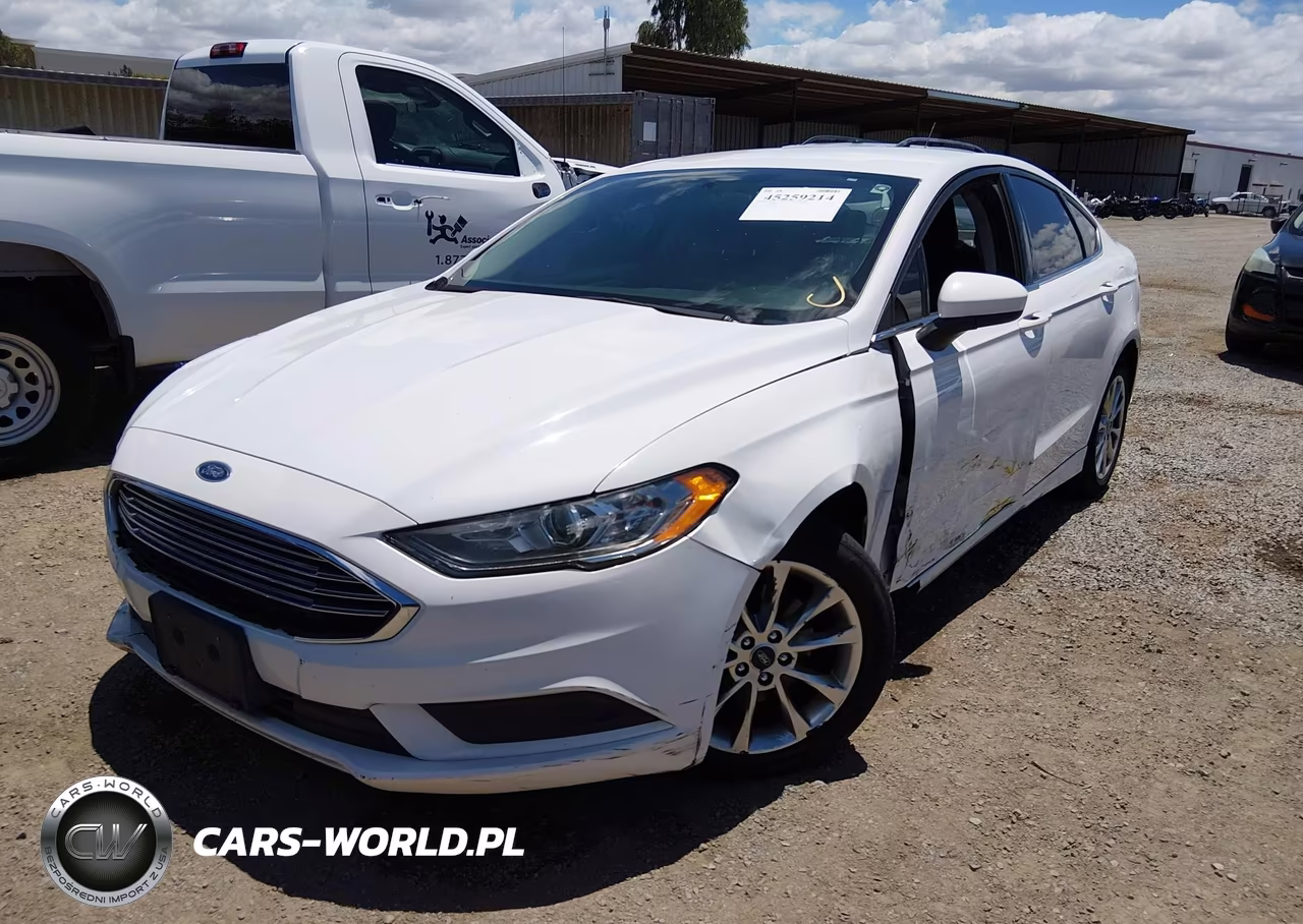 2017 Ford Fusion Se VIN:3FA6P0H71HR229215 - 2