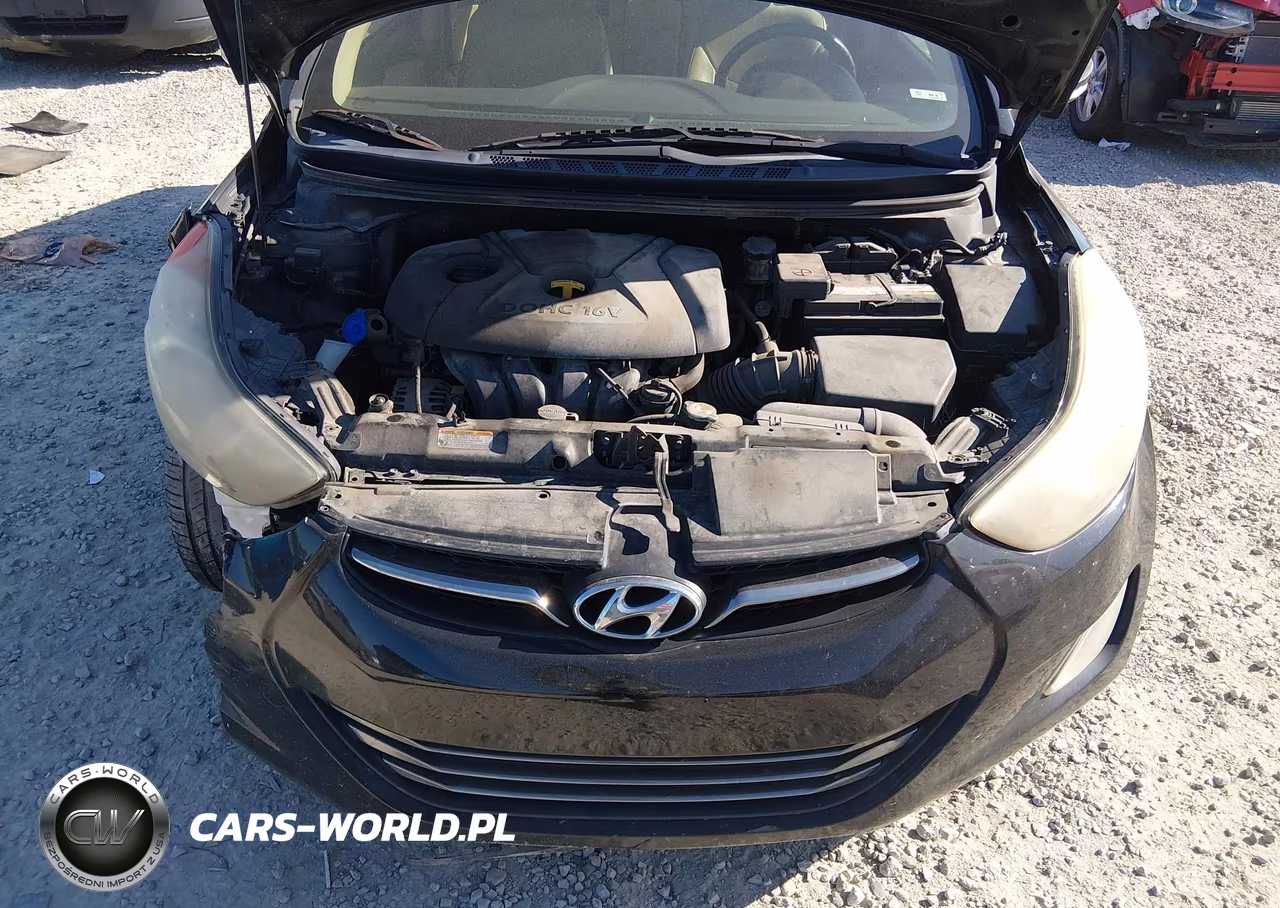 2011 Hyundai Elantra Limited VIN:5NPDH4AE7BH010980 - 10