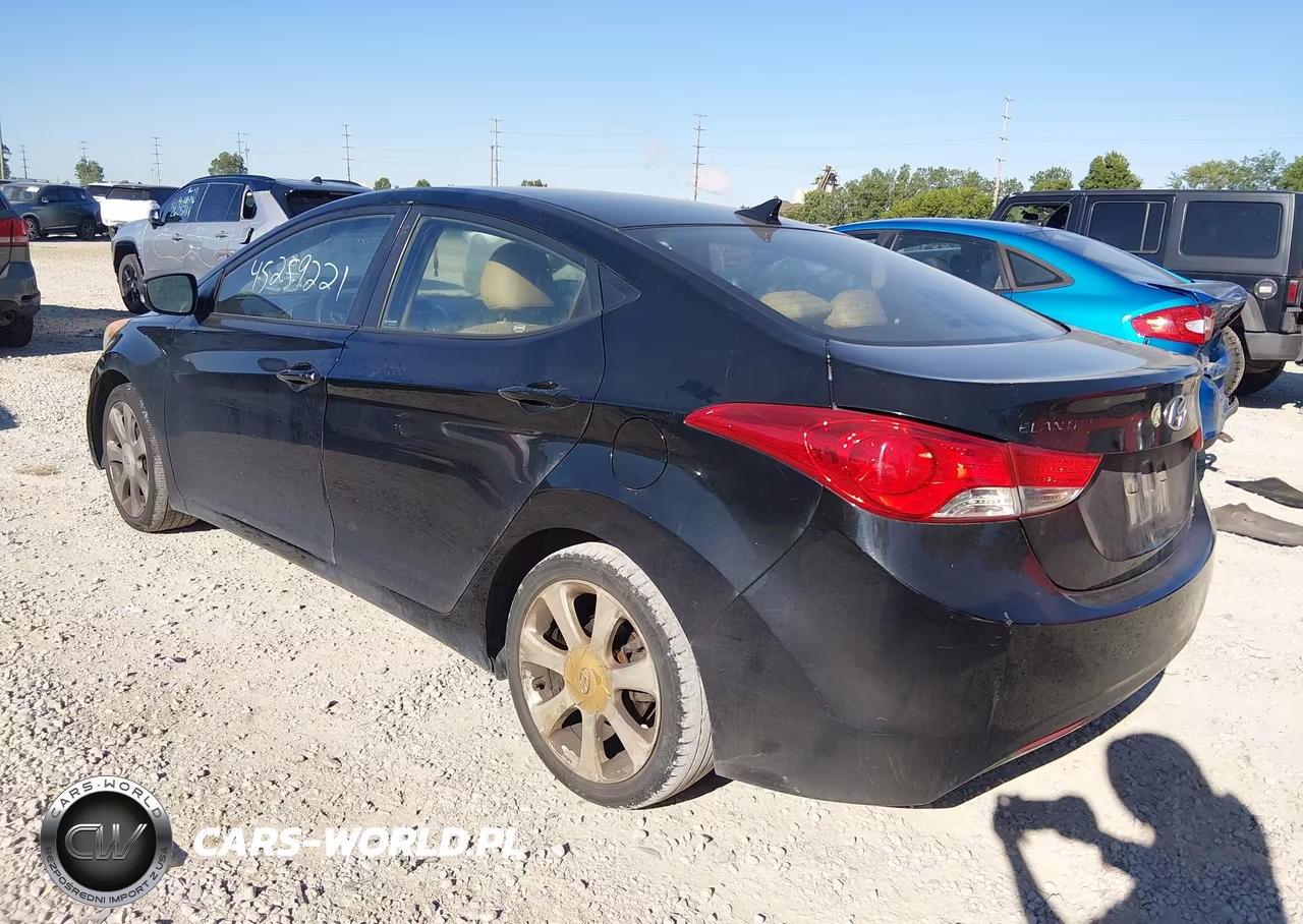 2011 Hyundai Elantra Limited VIN:5NPDH4AE7BH010980 - 3