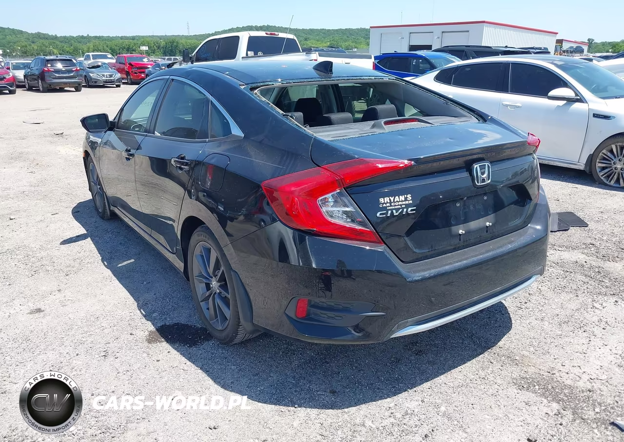 2019 Honda Civic Ex VIN:JHMFC1F38KX003391 - 3