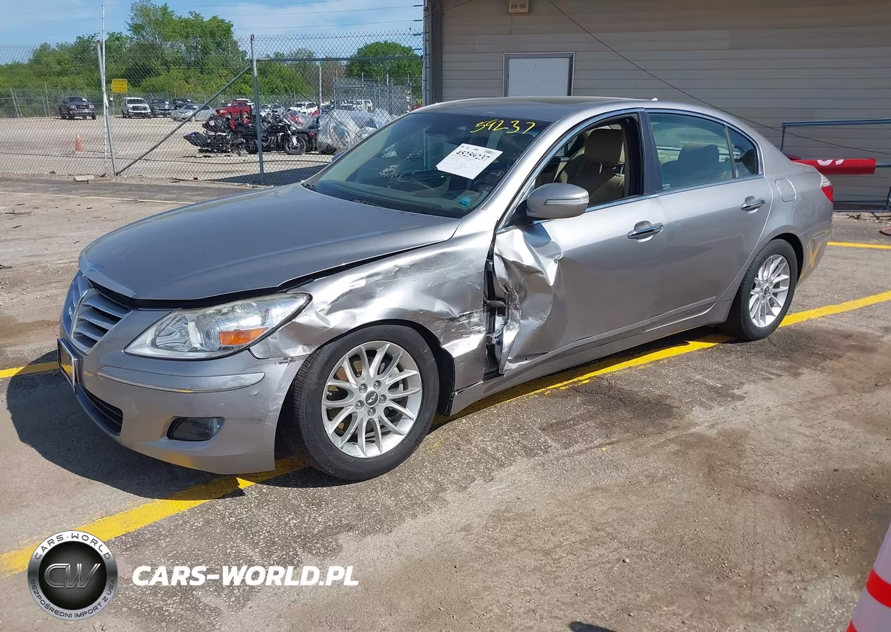 2009 Hyundai Genesis 3.8 VIN:KMHGC46E19U027175 - 2