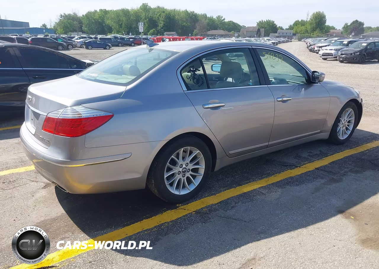2009 Hyundai Genesis 3.8 VIN:KMHGC46E19U027175 - 4