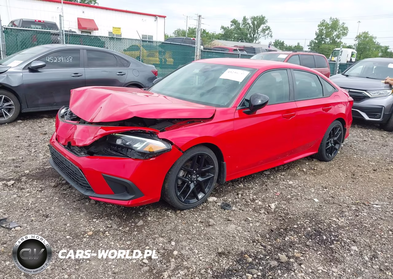 2023 Honda Civic Sport VIN:2HGFE2F53PH529542 - 2