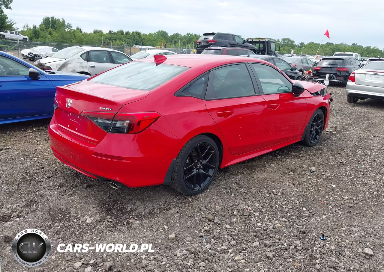 2023 Honda Civic Sport VIN:2HGFE2F53PH529542 - 4