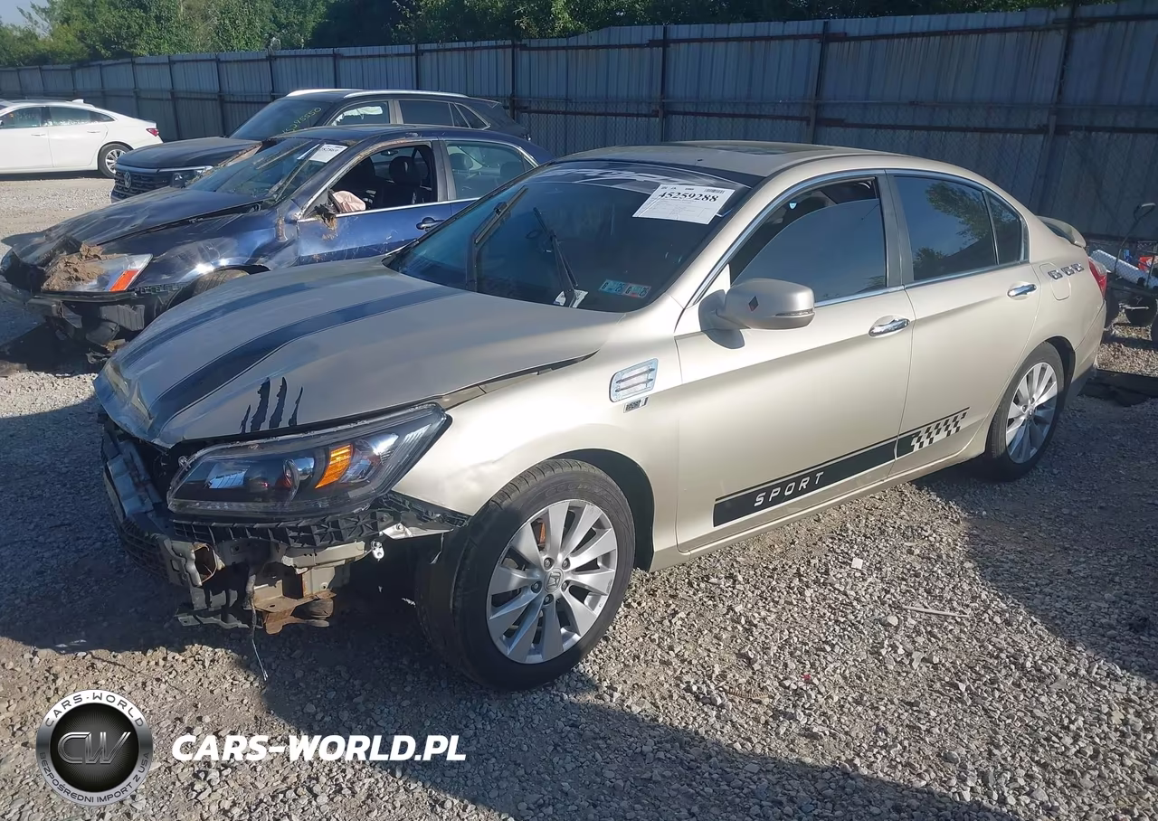 2013 Honda Accord Ex-L VIN:1HGCR2F80DA124525 - 2