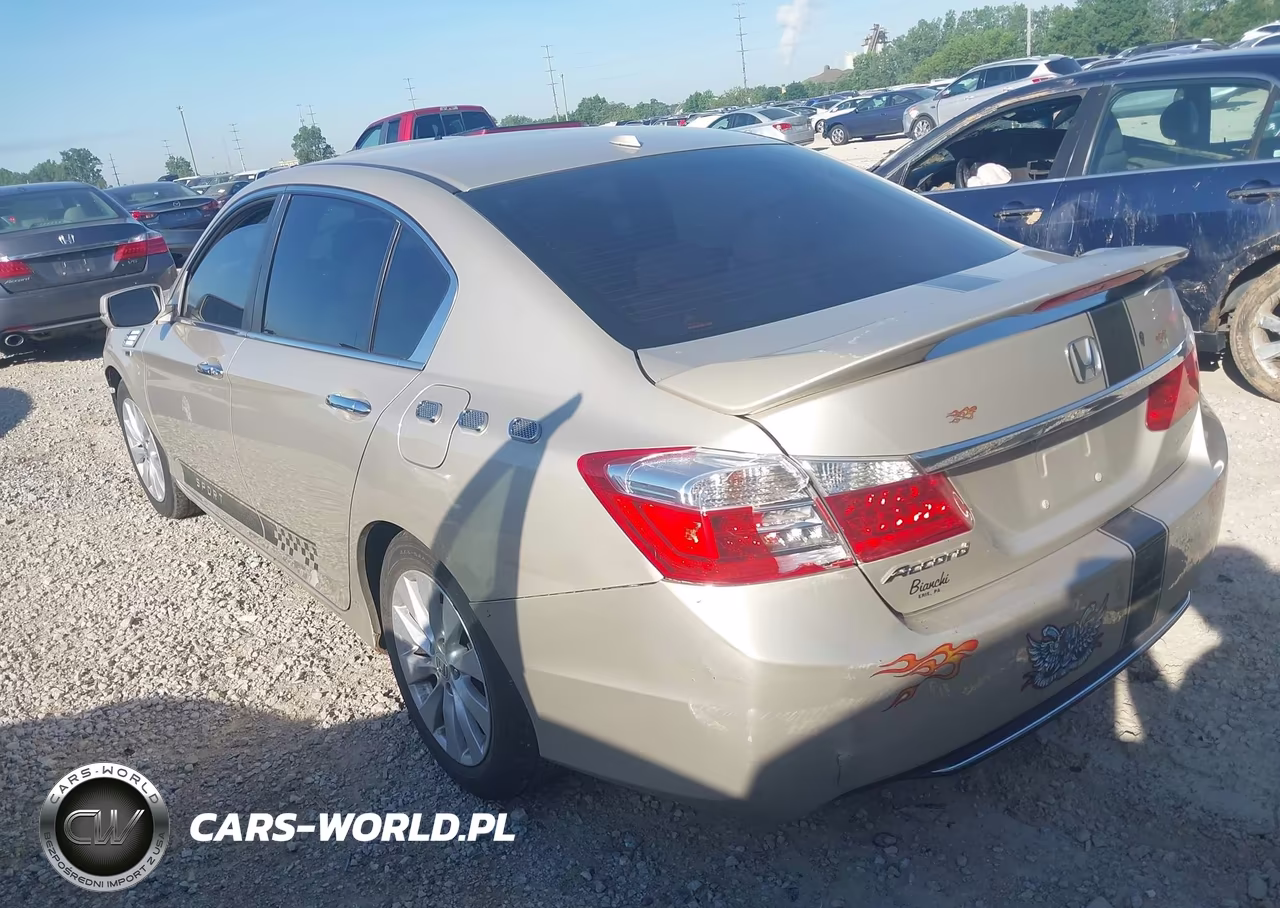 2013 Honda Accord Ex-L VIN:1HGCR2F80DA124525 - 3