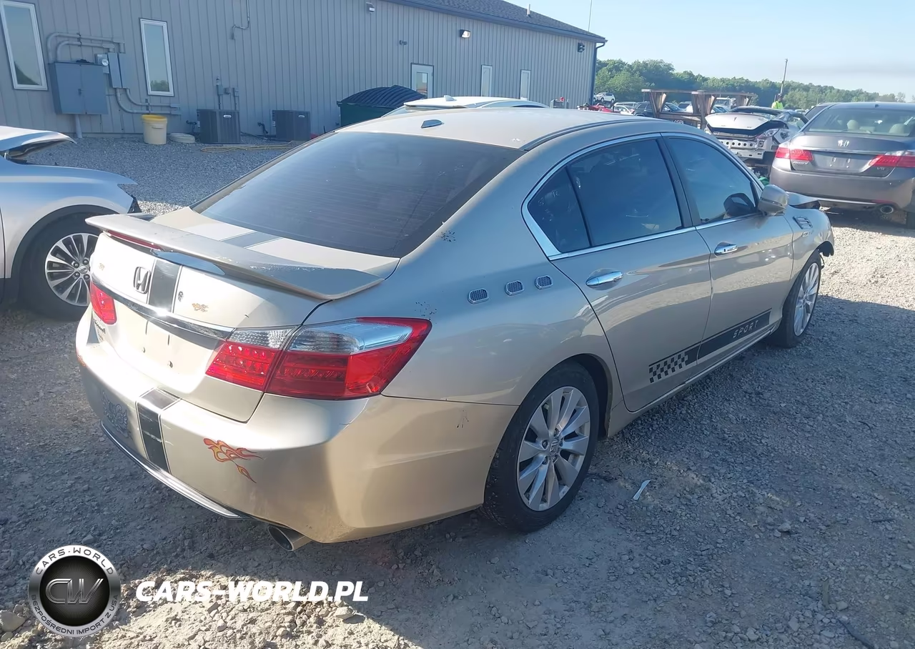 2013 Honda Accord Ex-L VIN:1HGCR2F80DA124525 - 4