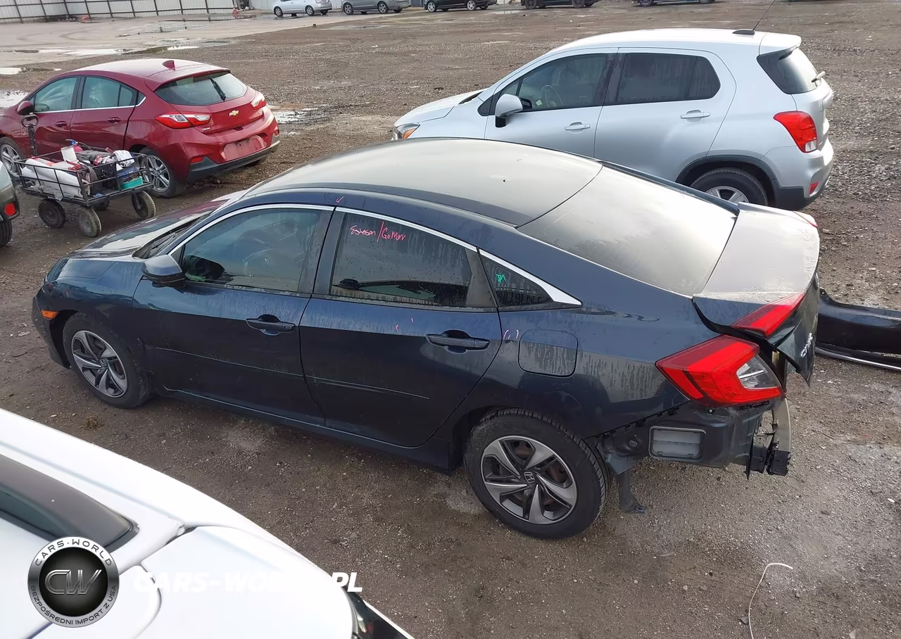2019 Honda Civic Lx VIN:19XFC2F67KE035878 - 15