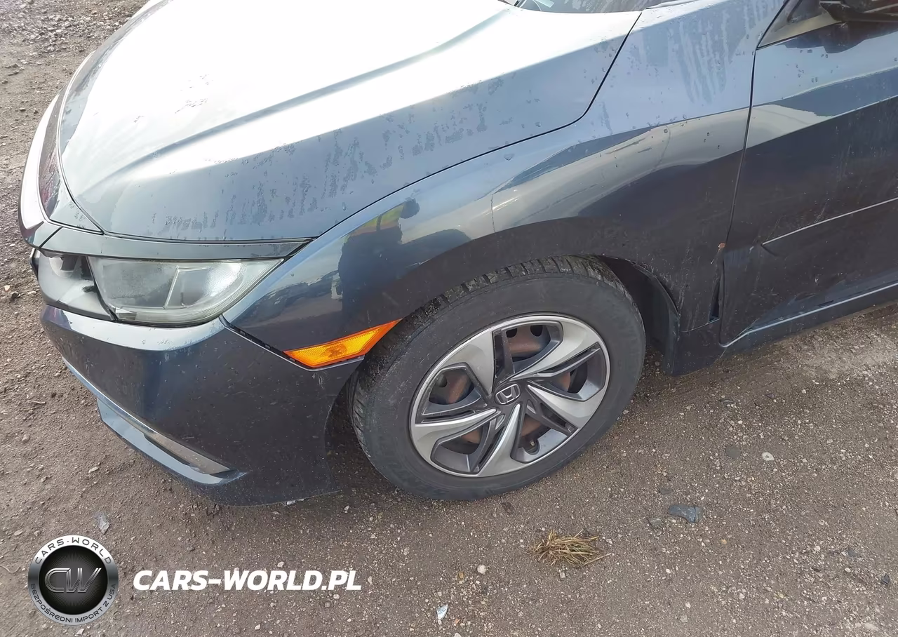 2019 Honda Civic Lx VIN:19XFC2F67KE035878 - 20