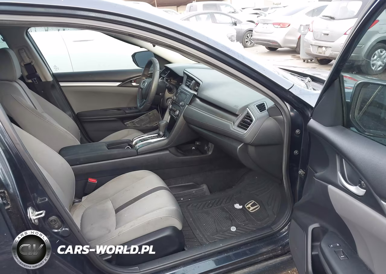2019 Honda Civic Lx VIN:19XFC2F67KE035878 - 5