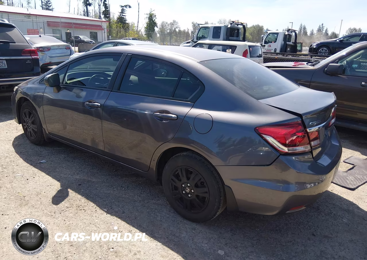 2015 Honda Civic Lx VIN:19XFB2F50FE298133 - 3