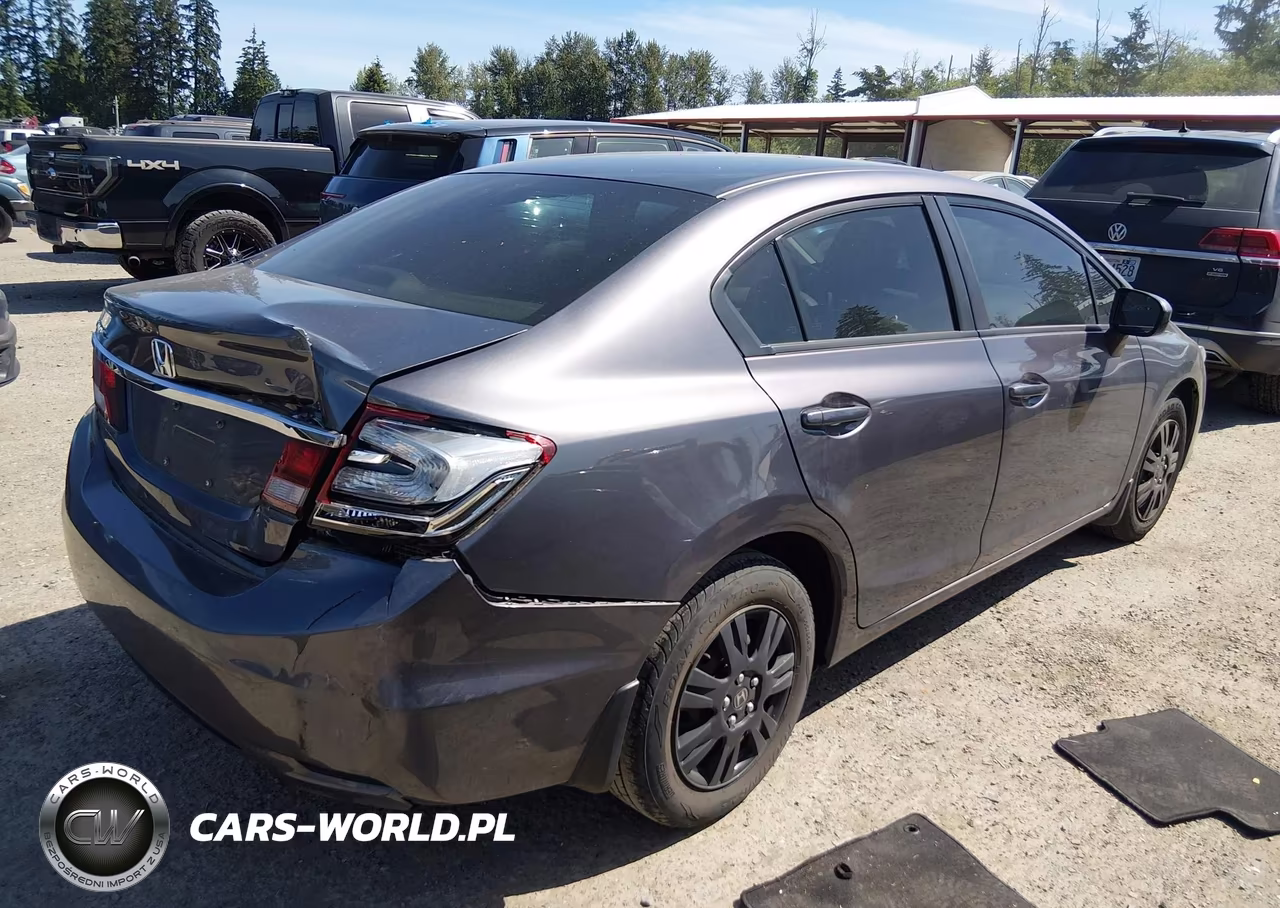 2015 Honda Civic Lx VIN:19XFB2F50FE298133 - 4