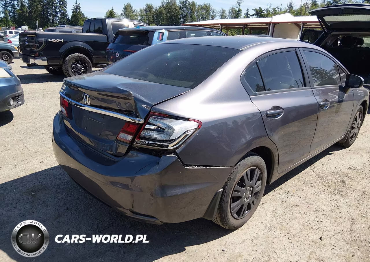 2015 Honda Civic Lx VIN:19XFB2F50FE298133 - 6