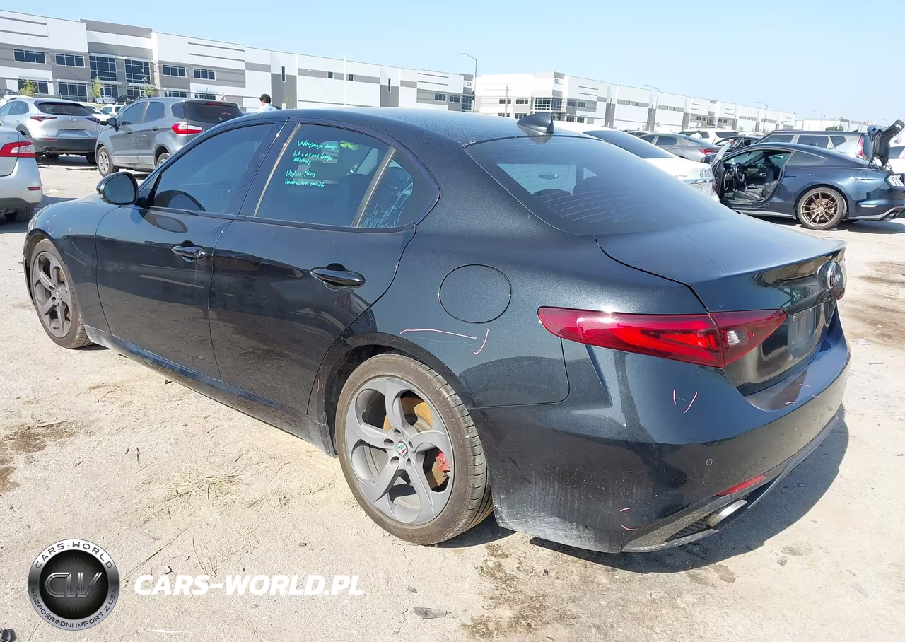 2017 Alfa Romeo Giulia Rwd VIN:ZARFAEBN8H7538628 - 2