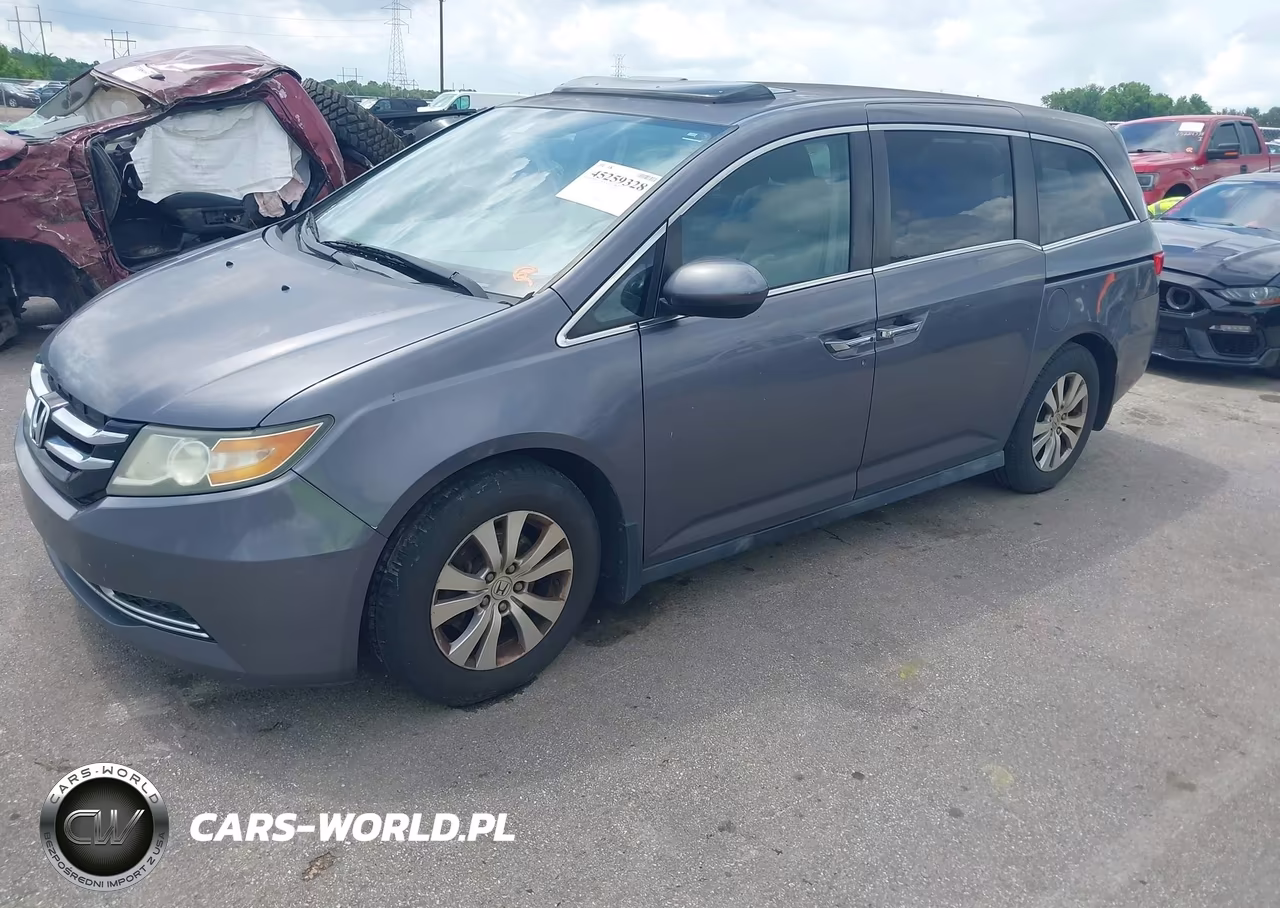 2015 Honda Odyssey Ex-L VIN:5FNRL5H65FB063223 - 2