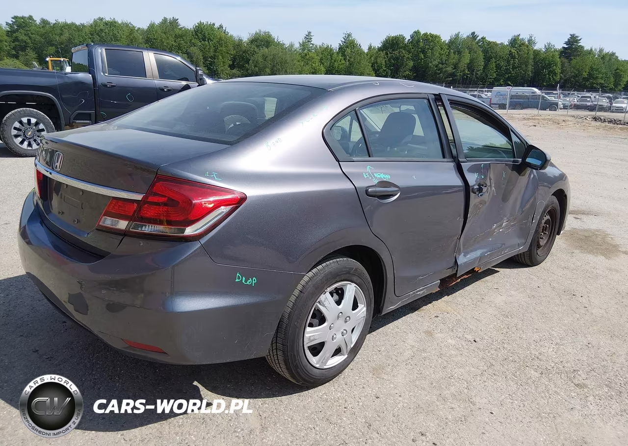 2015 Honda Civic Lx VIN:19XFB2F58FE236205 - 4