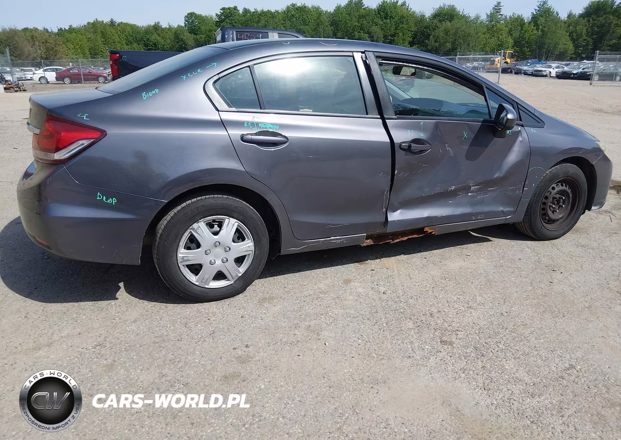 2015 Honda Civic Lx VIN:19XFB2F58FE236205 - 6