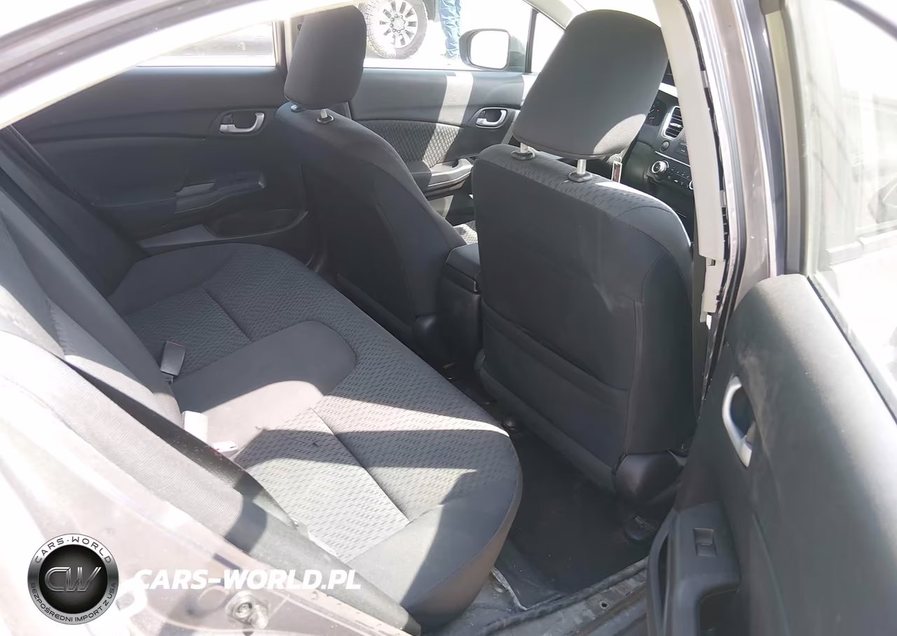 2015 Honda Civic Lx VIN:19XFB2F58FE236205 - 8