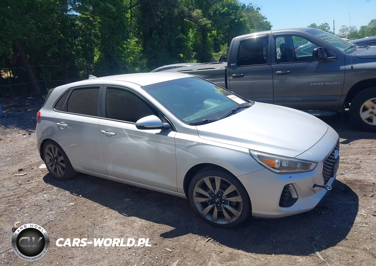 2018 Hyundai Elantra Gt Sport VIN:KMHH55LC0JU036686 - 13