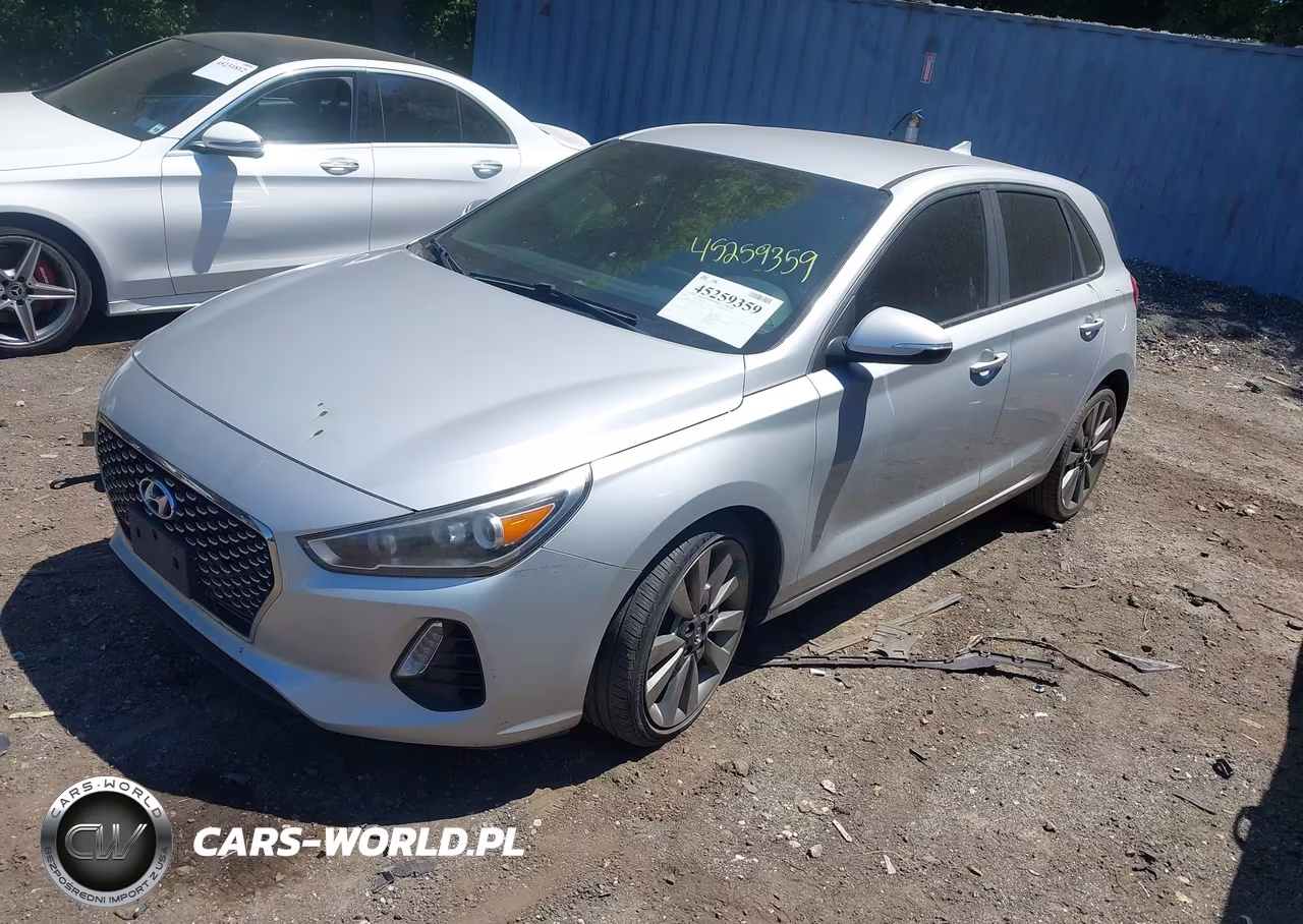 2018 Hyundai Elantra Gt Sport VIN:KMHH55LC0JU036686 - 2