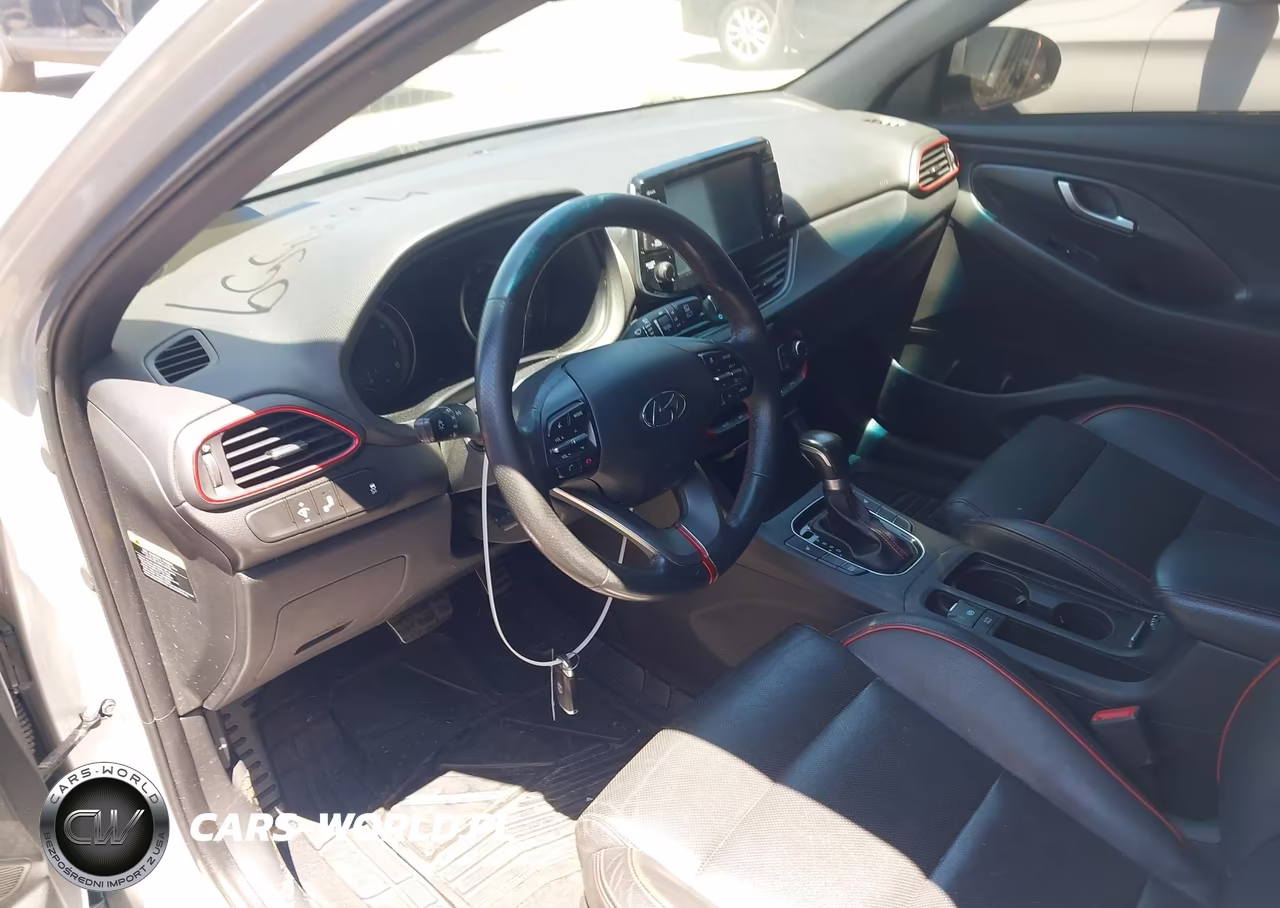 2018 Hyundai Elantra Gt Sport VIN:KMHH55LC0JU036686 - 5