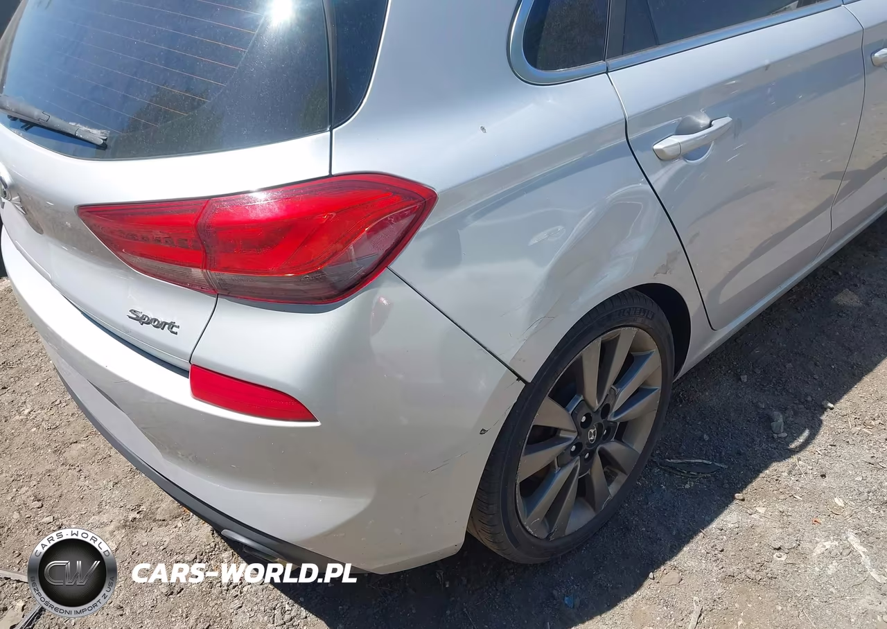 2018 Hyundai Elantra Gt Sport VIN:KMHH55LC0JU036686 - 6