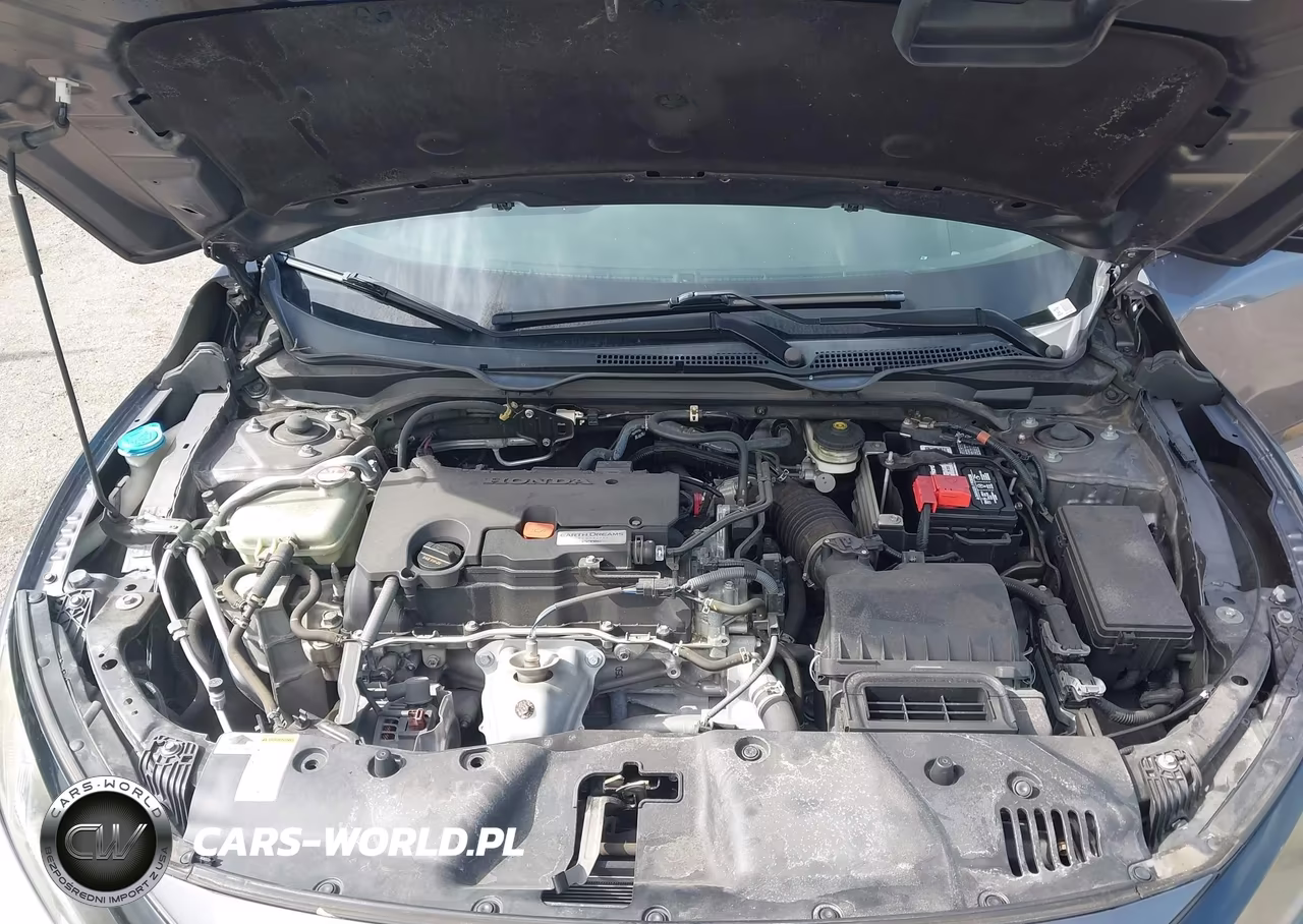 2019 Honda Civic Lx VIN:19XFC2F63KE015689 - 10