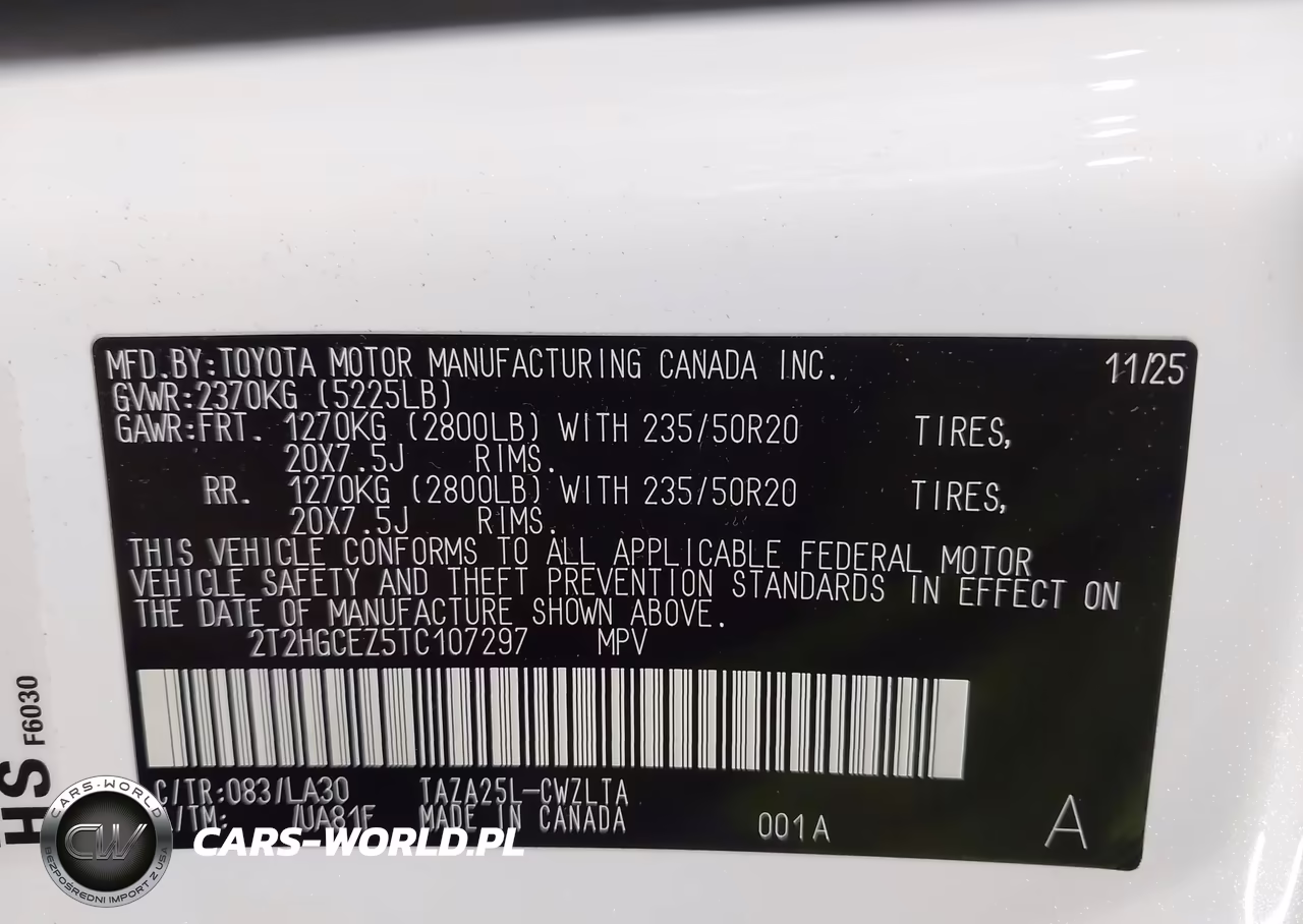 2026 Lexus Nx 350 Luxury VIN:2T2HGCEZ5TC107297 - 9