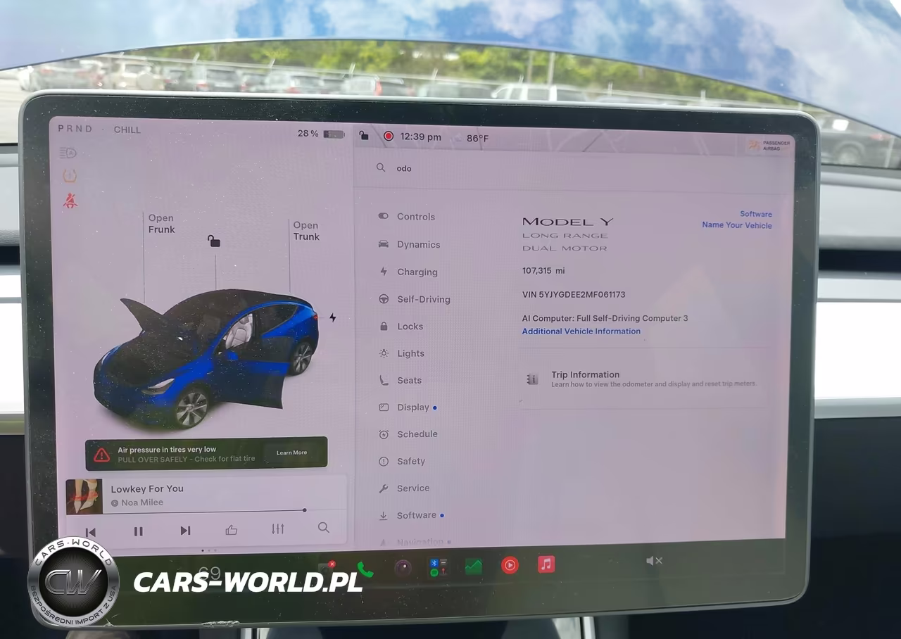 2021 Tesla Model Y Long Range Dual Motor All-Wheel Drive VIN:5YJYGDEE2MF061173 - 7