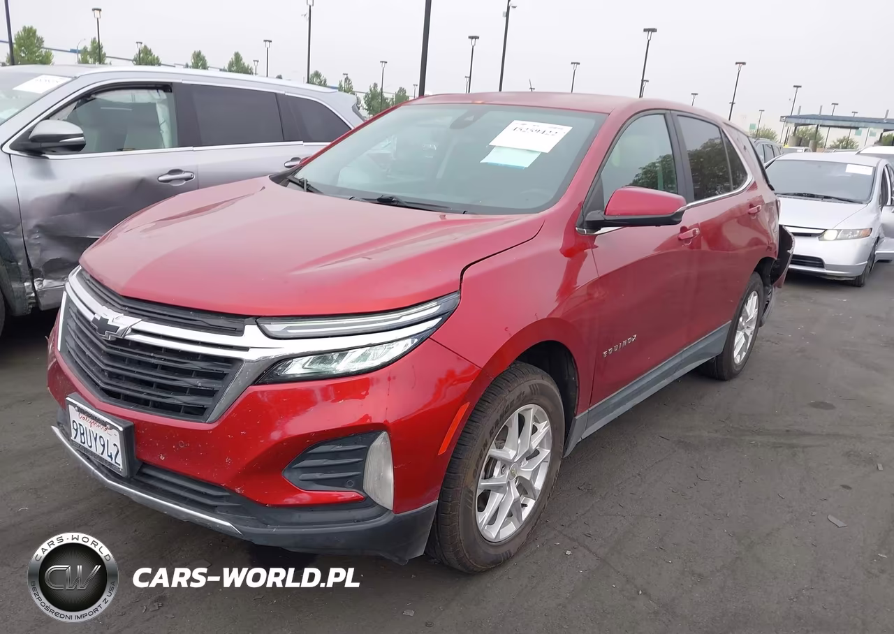 2022 Chevrolet Equinox Awd Lt VIN:3GNAXUEV3NL224392 - 2