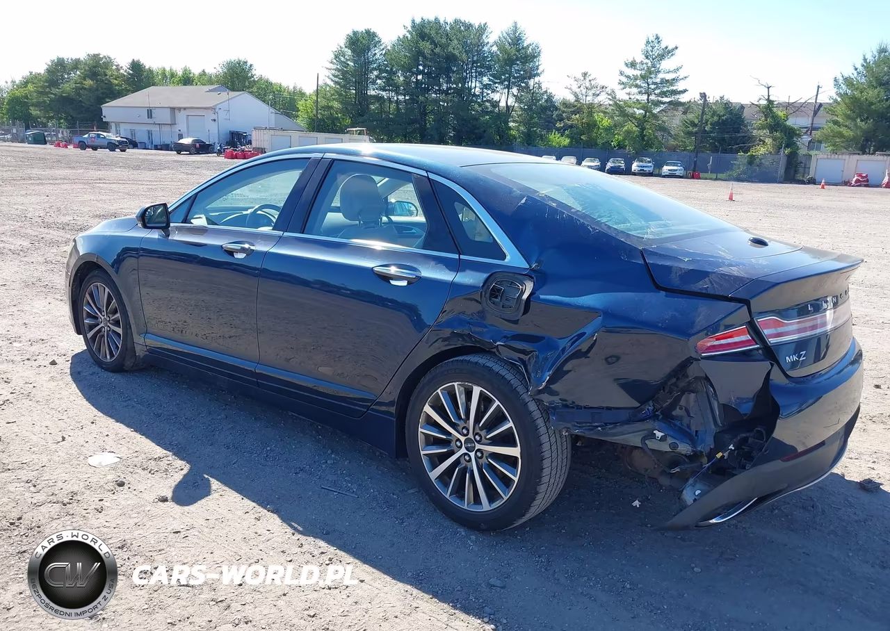2017 Lincoln Mkz Select VIN:3LN6L5D97HR607527 - 3