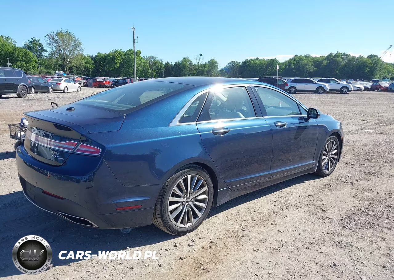 2017 Lincoln Mkz Select VIN:3LN6L5D97HR607527 - 4