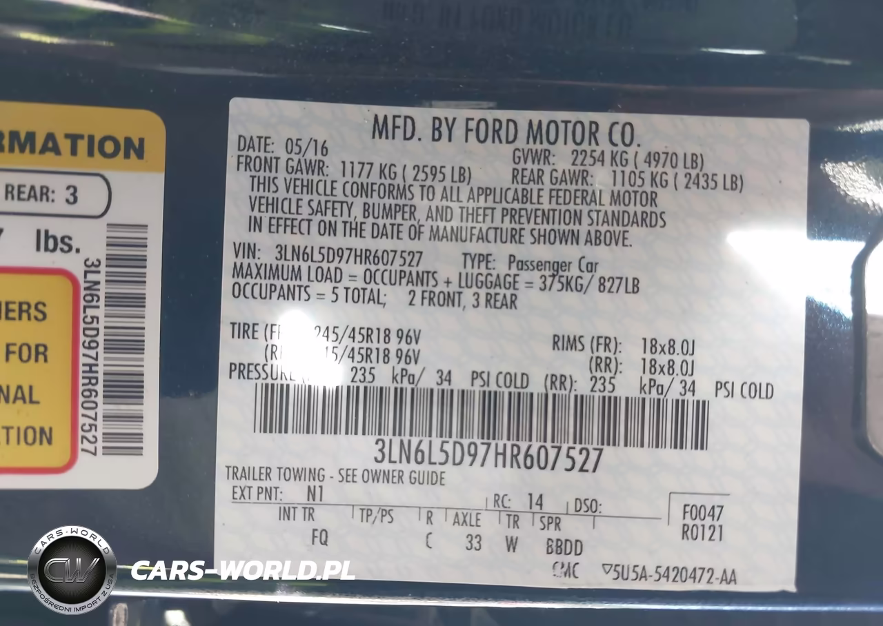 2017 Lincoln Mkz Select VIN:3LN6L5D97HR607527 - 9