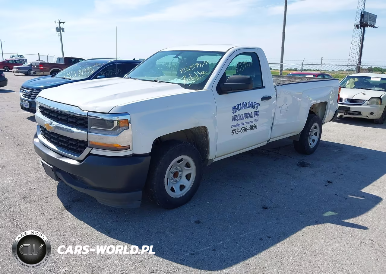2018 Chevrolet Silverado 1500 Wt VIN:1GCNCNEH8JZ132039 - 2