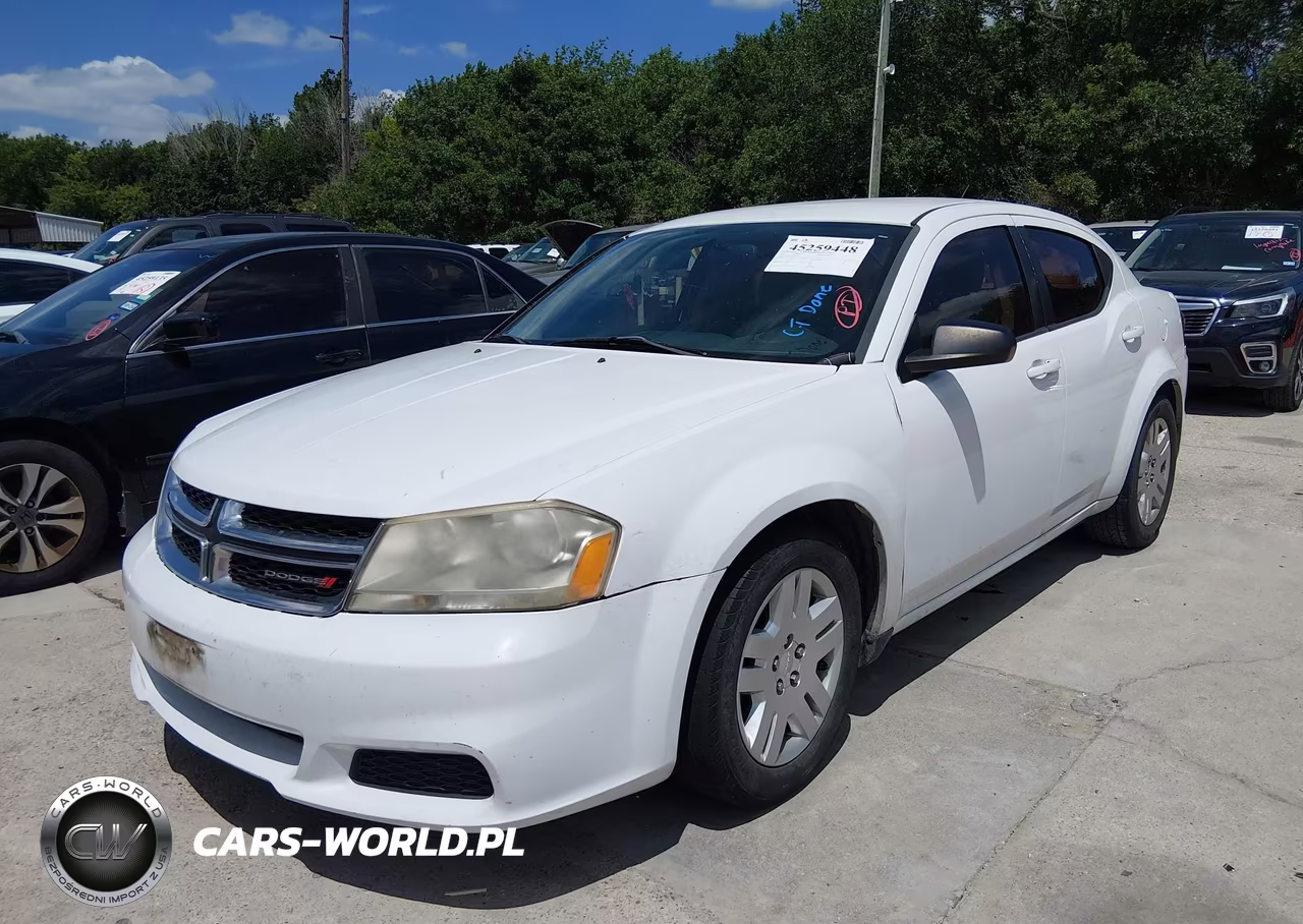 2014 Dodge Avenger Se VIN:1C3CDZAB6EN214771 - 2