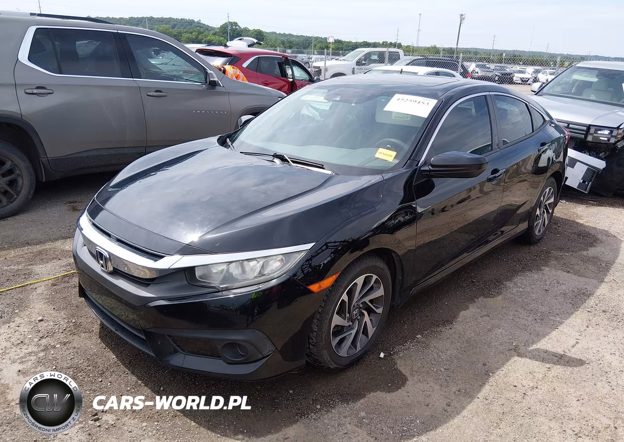2016 Honda Civic Ex VIN:19XFC2F88GE093748 - 2