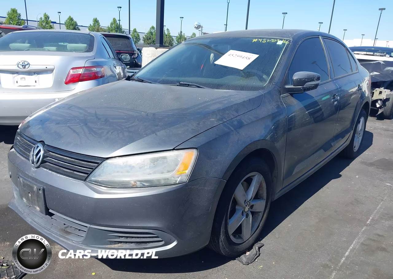 2011 Volkswagen Jetta 2.0L Tdi VIN:3VWLL7AJ6BM019833 - 2