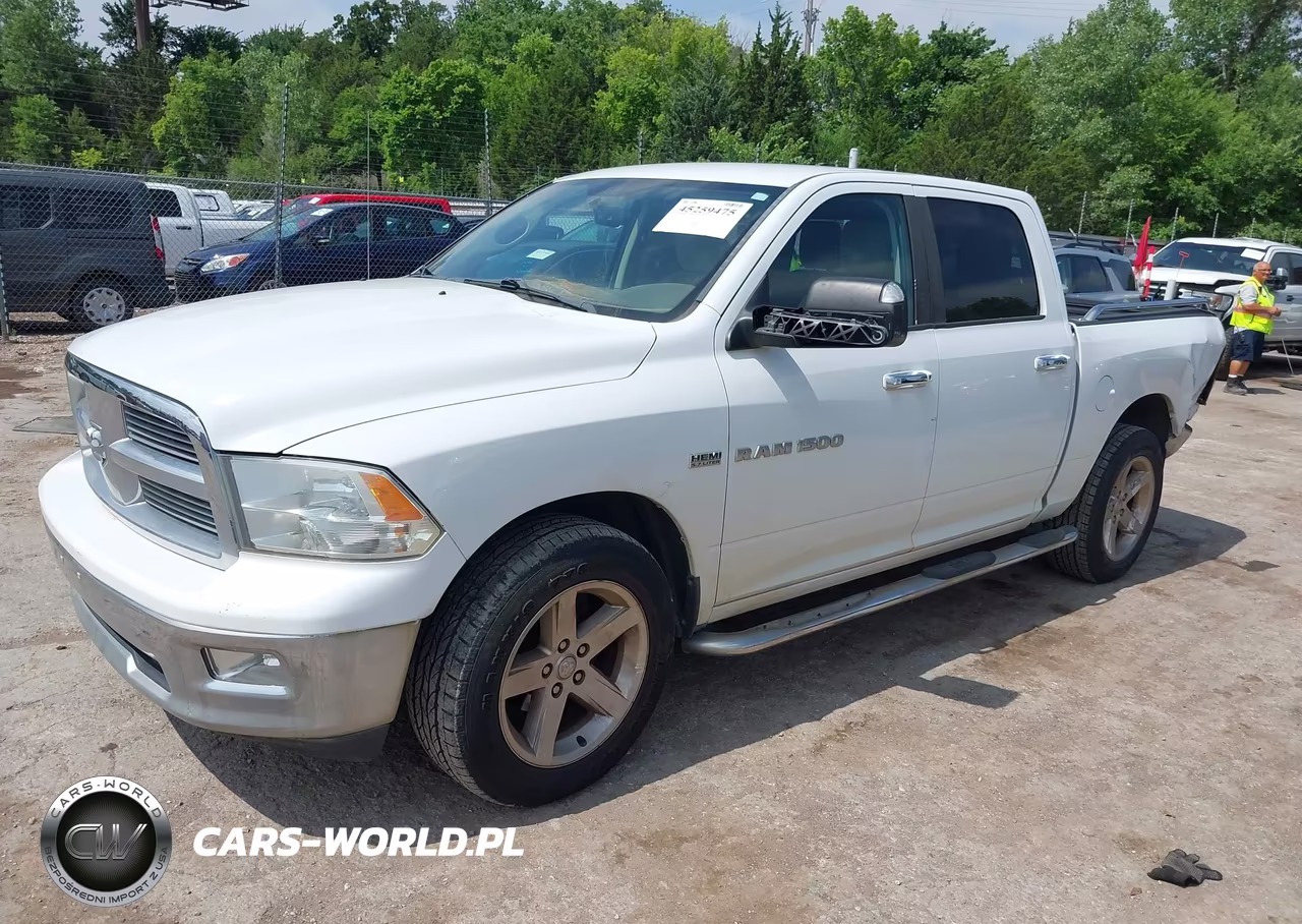 2012 Ram 1500 Slt VIN:1C6RD6LT4CS223792 - 2
