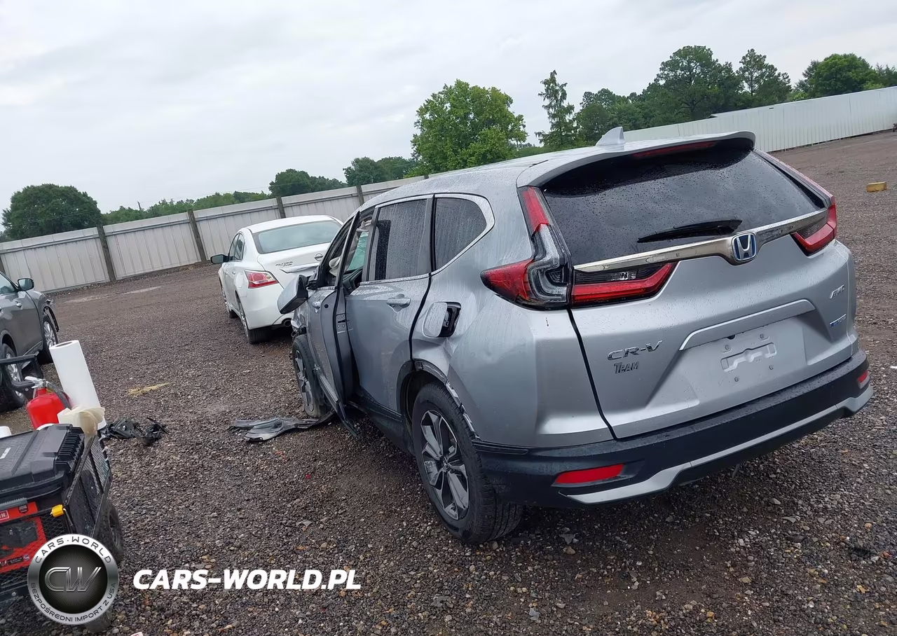 2021 Honda Cr-V Hybrid Ex VIN:7FART6H52ME005942 - 3