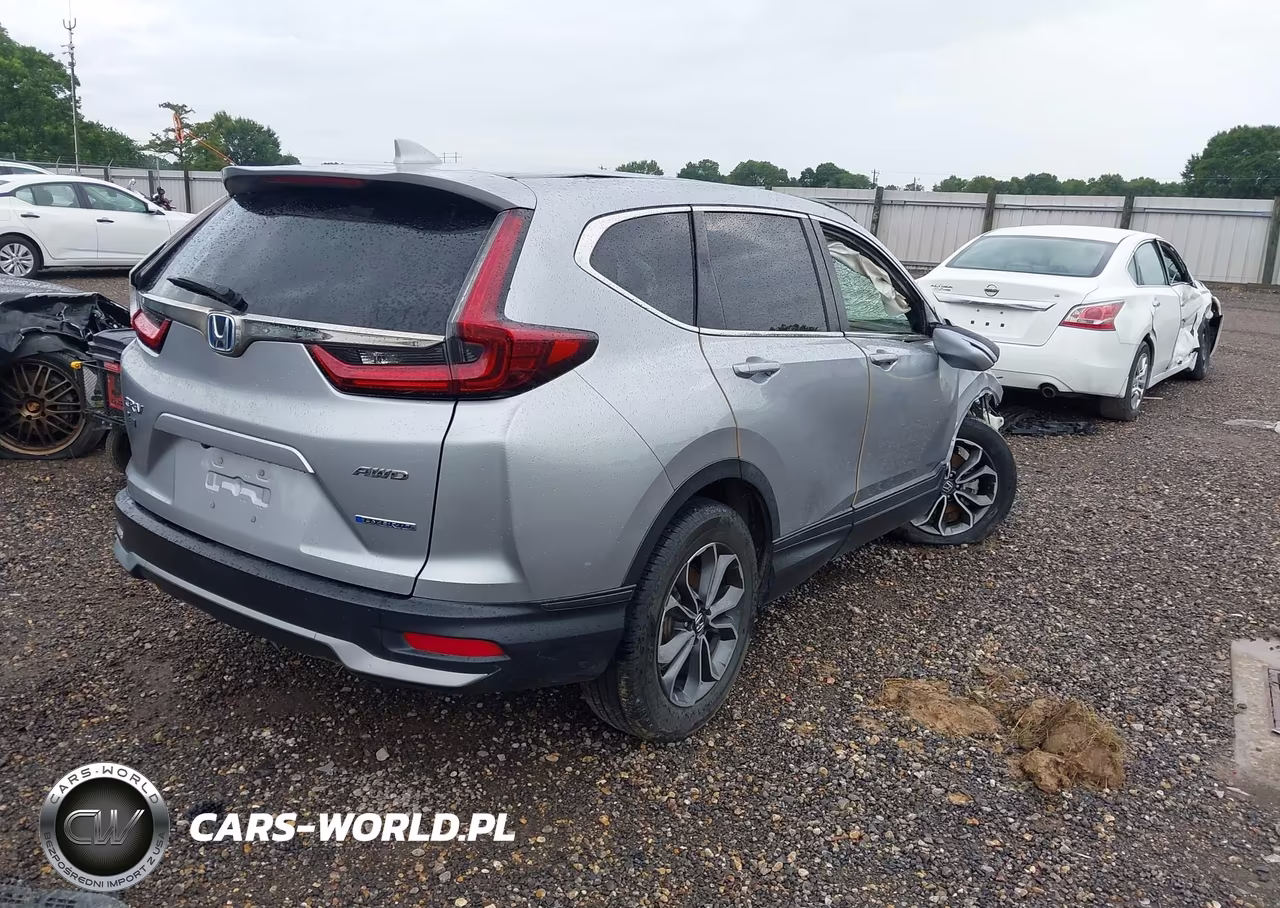 2021 Honda Cr-V Hybrid Ex VIN:7FART6H52ME005942 - 4