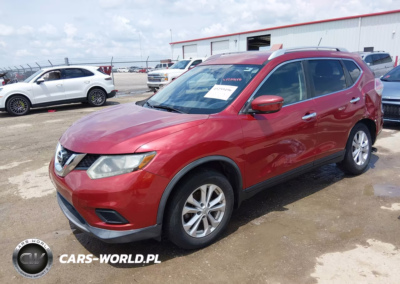 2016 Nissan Rogue Sv VIN:KNMAT2MV9GP681239 - 2