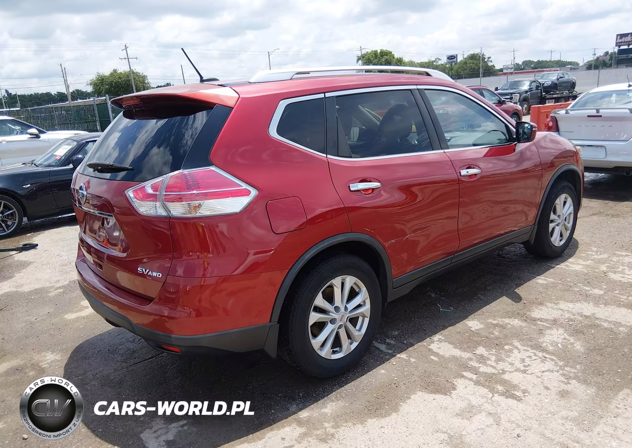 2016 Nissan Rogue Sv VIN:KNMAT2MV9GP681239 - 4
