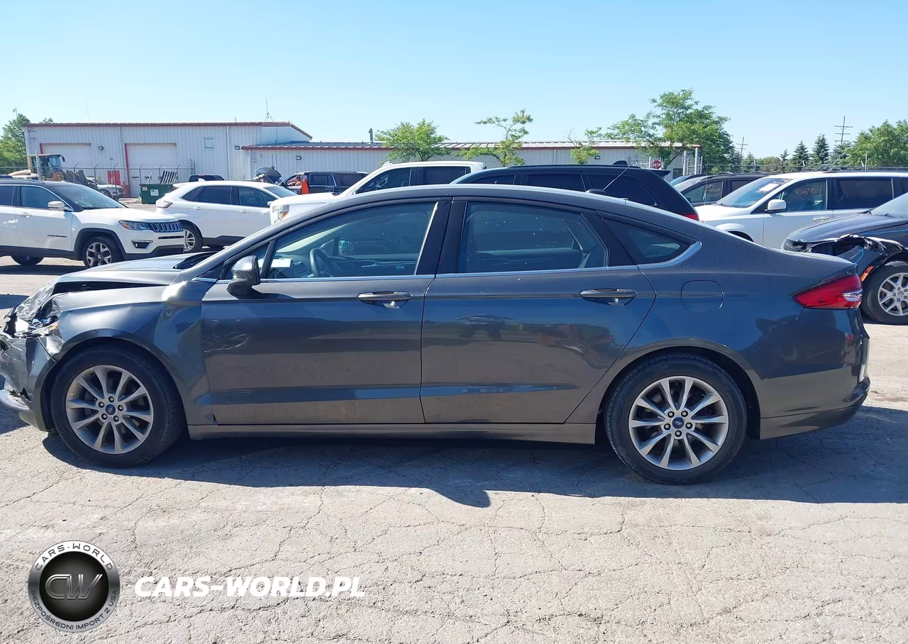 2017 Ford Fusion Se VIN:3FA6P0H78HR214307 - 14