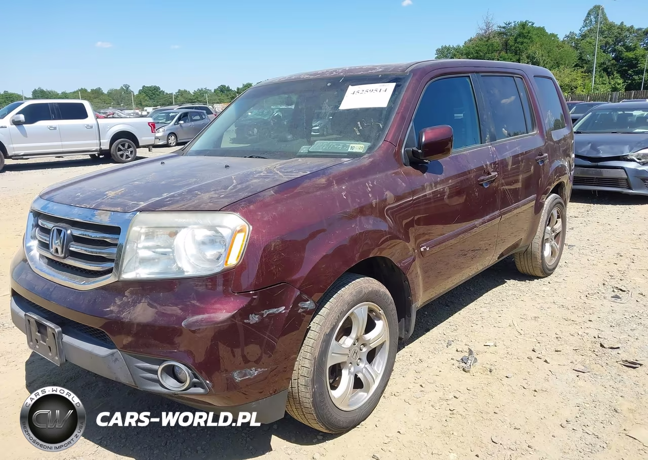 2013 Honda Pilot Ex-L VIN:5FNYF4H55DB079200 - 2