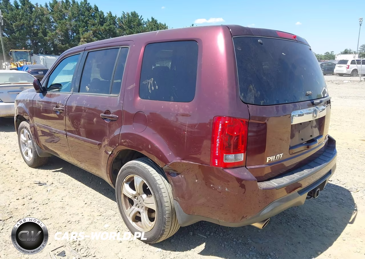2013 Honda Pilot Ex-L VIN:5FNYF4H55DB079200 - 3