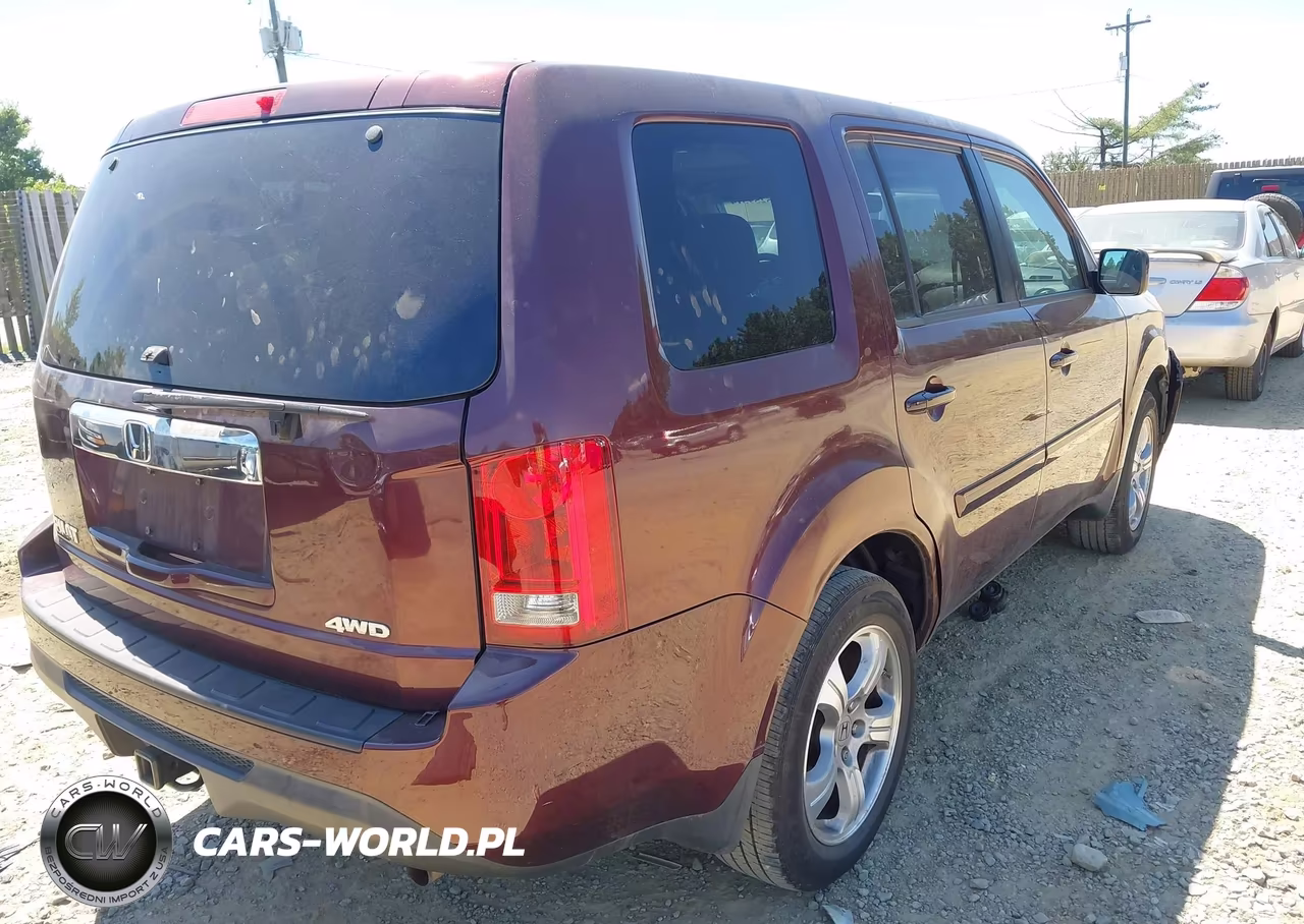 2013 Honda Pilot Ex-L VIN:5FNYF4H55DB079200 - 4