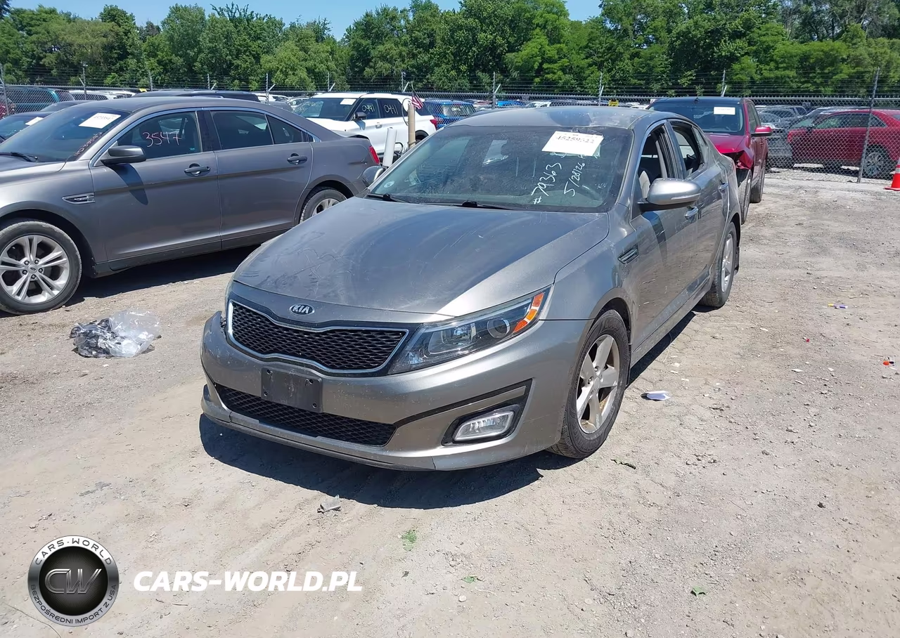 2015 Kia Optima Lx VIN:5XXGM4A77FG505708 - 2